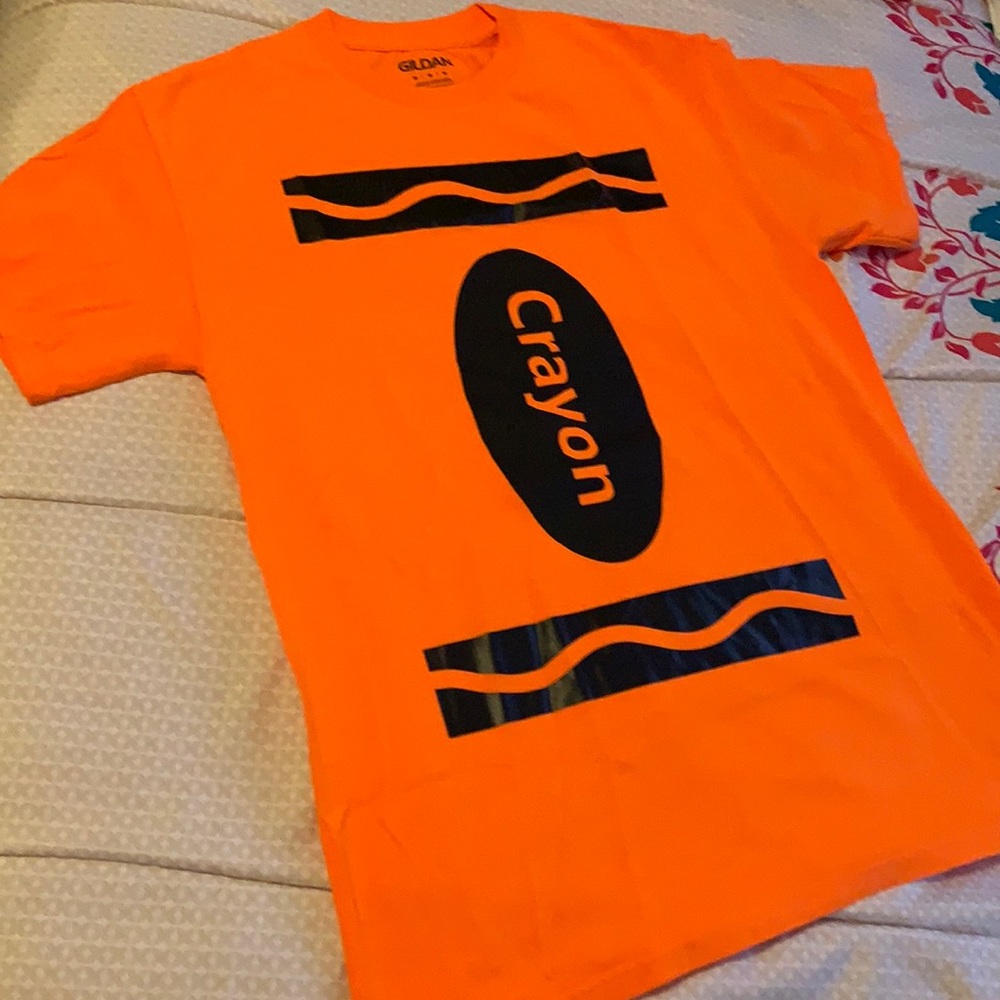 Orange Crayon T-Shirt (costume)